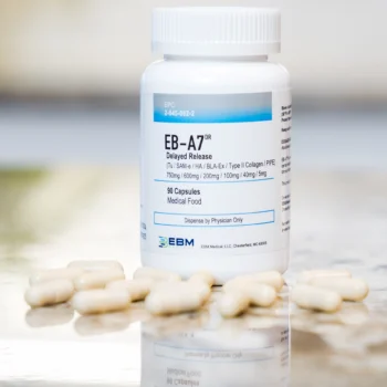 EB-A7 bottle with capsules