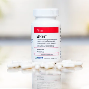 EB-S4 bottle with capsules